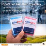 Premium Rain Card Pocket Raincoat – Waterproof Disposable Raincoat (Unisex) - Image 6