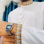 Premium Embroidered White Panjabi – Festive & Casual Wear (Showorld Collection) - Image 4