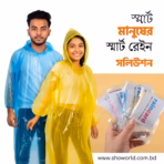 Premium Rain Card Pocket Raincoat – Waterproof Disposable Raincoat (Unisex)